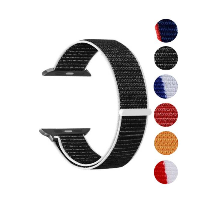 Nations Flags Sport Loop Nylon Strap for Apple Watch